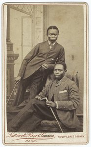 Doble retrato, 1880s